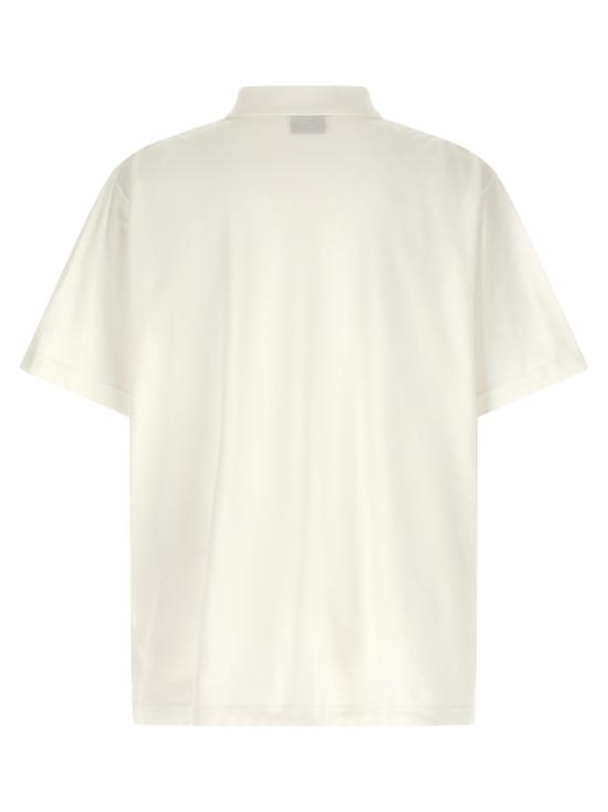 26SS 발렌시아가 로렐 클래식 레귤러 폴로 828531TTVT89000 WHITE DOM - BALENCIAGA