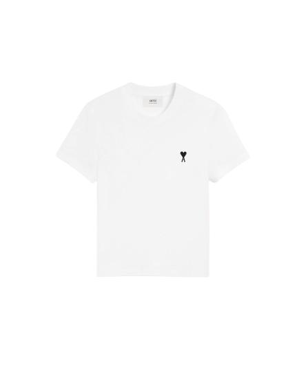 26SS 아미 스몰 하트 로고 라이트 코튼 저지 티셔츠 HTS346724100 DOM - AMI