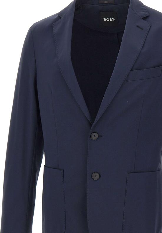26SS 보스 수트 자켓 50502488 404 Blue - BOSS