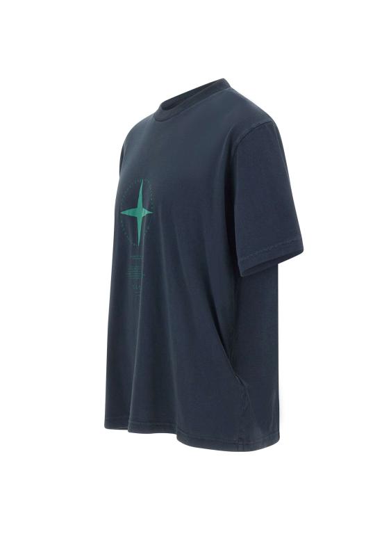 26SS 스톤 아일랜드 반팔 티셔츠 2100001S0363 V0020 BLUE - STONE ISLAND