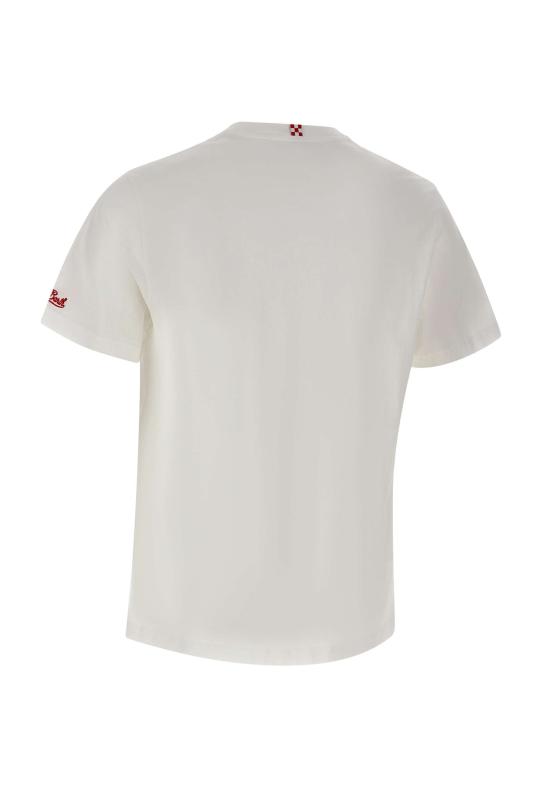 26SS 세인트바쓰 반팔 티셔츠 POT0001 00163L White - MC2 SAINT BARTH