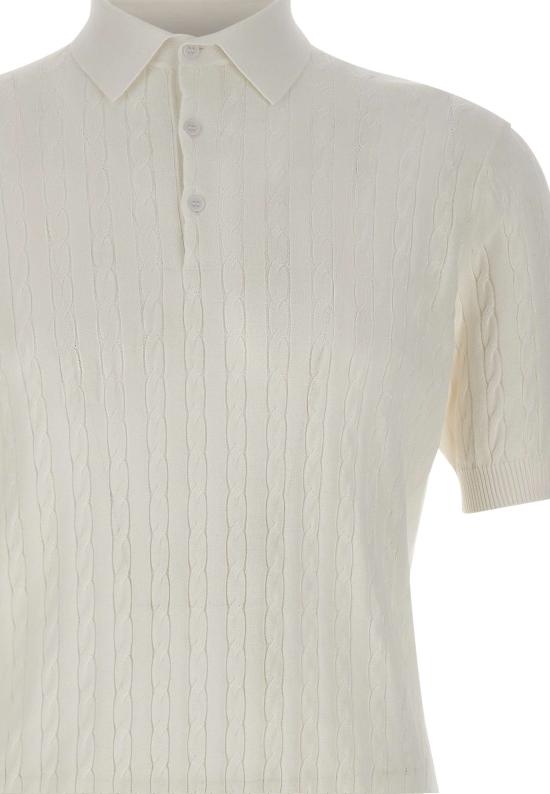 26SS 캉그라 폴로 티셔츠 30002606 001 White - KANGRA