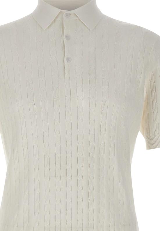 26SS 캉그라 폴로 티셔츠 30002606 001 White - KANGRA