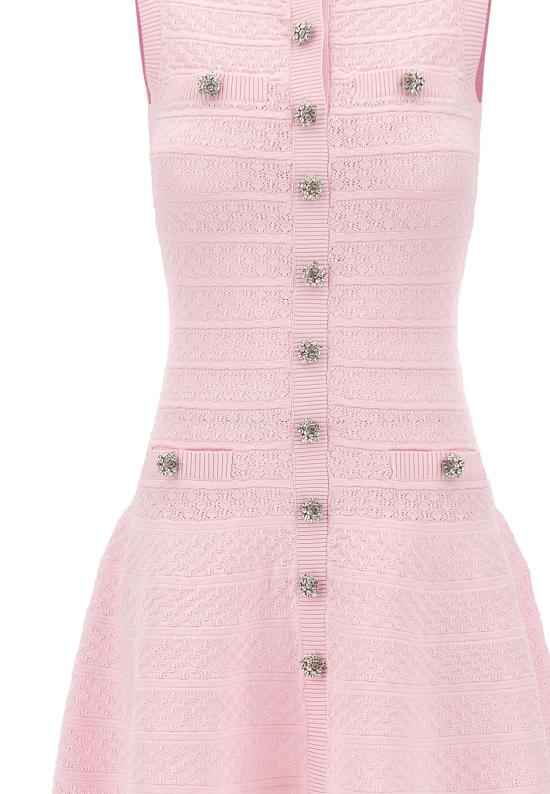 26SS 셀프 포트레이트 미디 원피스 063SP PINK Pink - SELF PORTRAIT