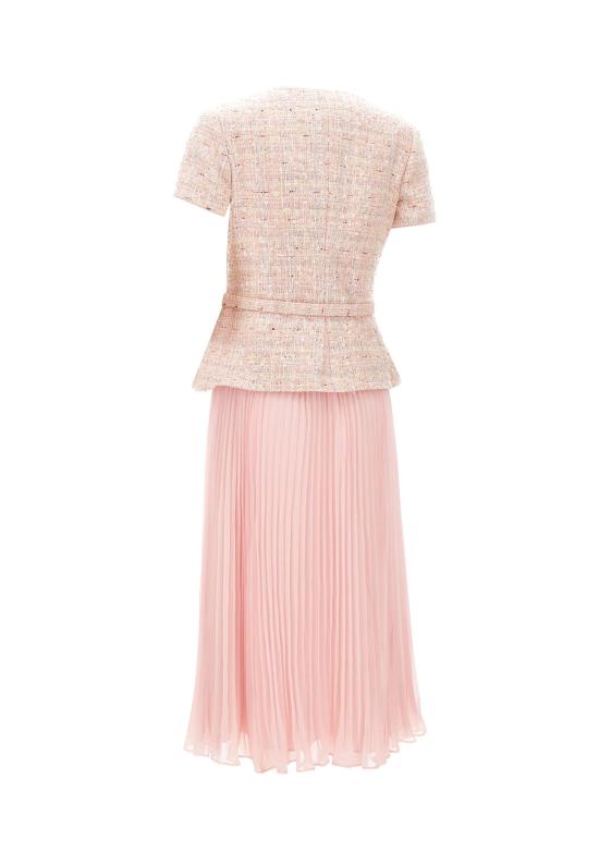 26SS 셀프 포트레이트 미디 원피스 164MP PINK Pink - SELF PORTRAIT