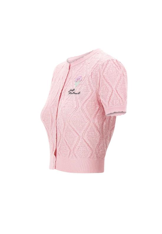 26SS 셀프 포트레이트 민소매 티셔츠 057TP PINK Pink - SELF PORTRAIT