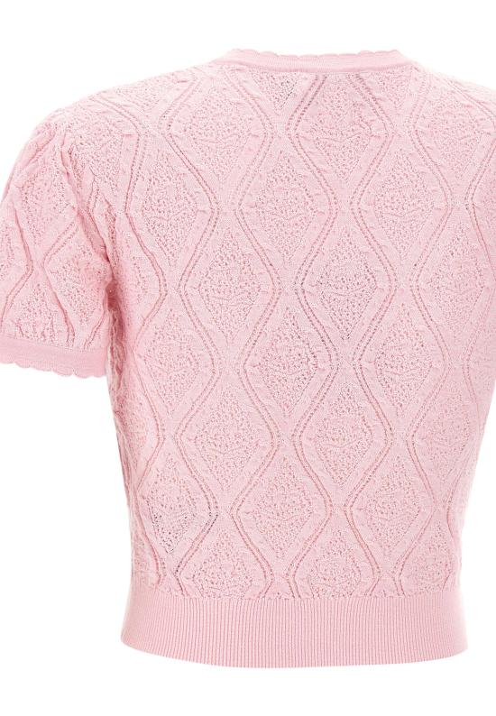 26SS 셀프 포트레이트 민소매 티셔츠 057TP PINK Pink - SELF PORTRAIT