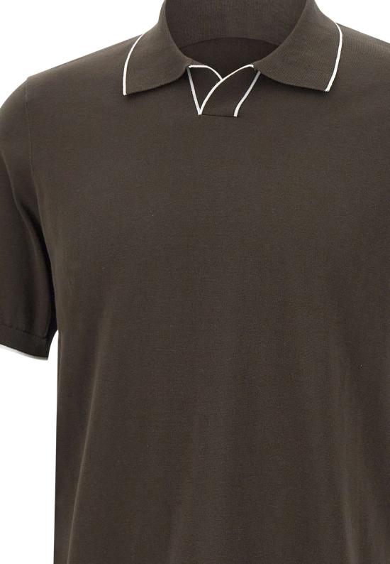 26SS 캉그라 폴로 티셔츠 301423 232 Brown - KANGRA