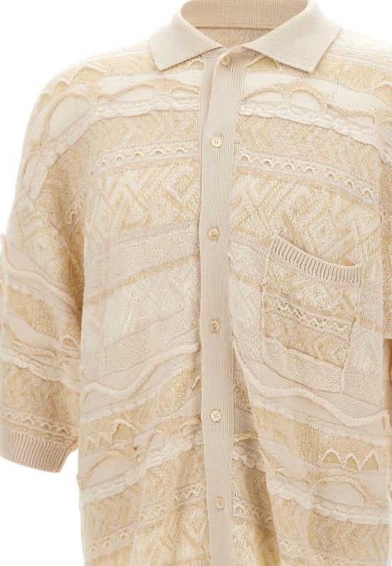 26SS 라니우스 폴로 티셔츠 S5LAMAPO003 00231 Beige - LANEUS