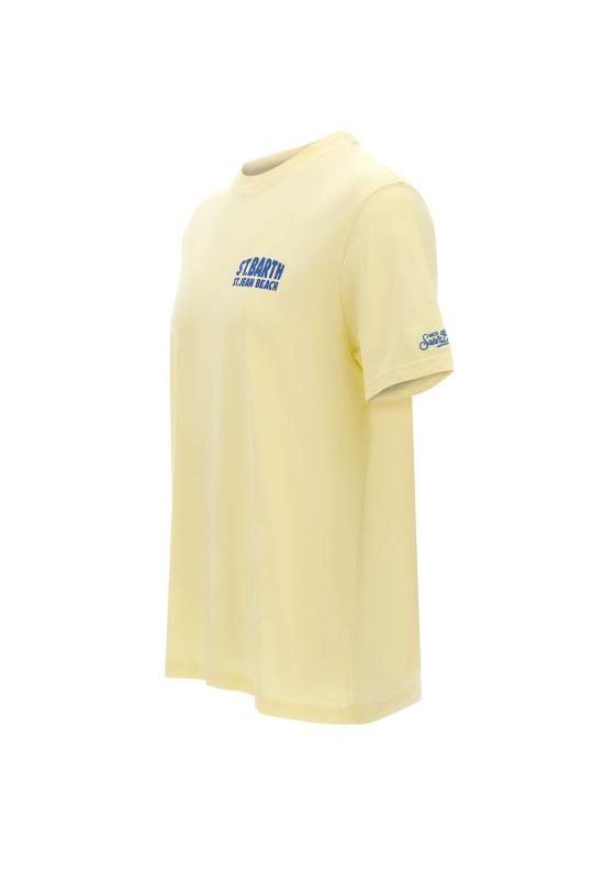 26SS 세인트바쓰 반팔 티셔츠 PRL0002 00318L Yellow - MC2 SAINT BARTH