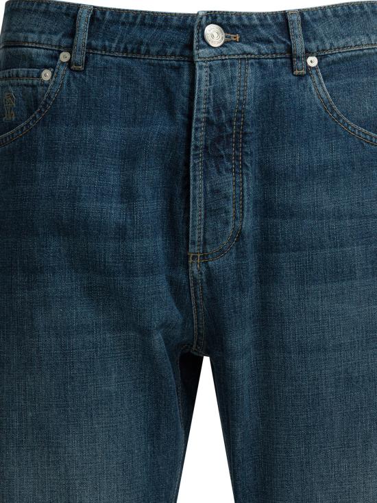26SS 브루넬로 쿠치넬리 데님 팬츠 M0Z37X1290C1471 Blue - BRUNELLO CUCINELLI