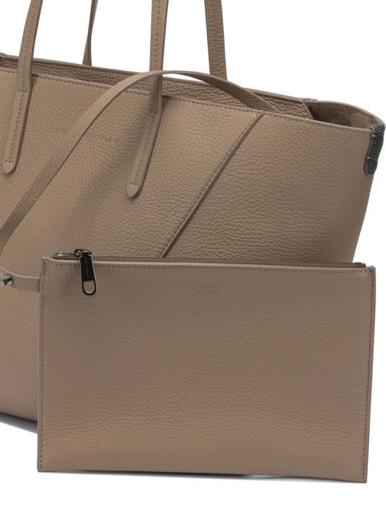 26SS 브루넬로 쿠치넬리 숄더백 MBDKD2573C2767 Beige - BRUNELLO CUCINELLI