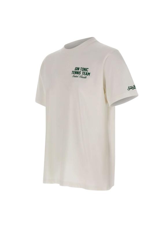 26SS 세인트바쓰 반팔 티셔츠 PRL0002 01987L White - MC2 SAINT BARTH