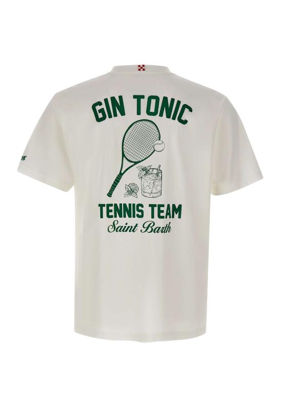 26SS 세인트바쓰 반팔 티셔츠 PRL0002 01987L White - MC2 SAINT BARTH