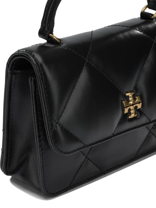 26SS 토리버치 키라 다이아몬드 퀼트 체인 숄더백 158326001 Black - TORY BURCH