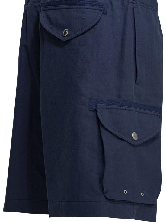 26SS 브루넬로 쿠치넬리 숏팬츠 MH255U0025C2443 Blue - BRUNELLO CUCINELLI