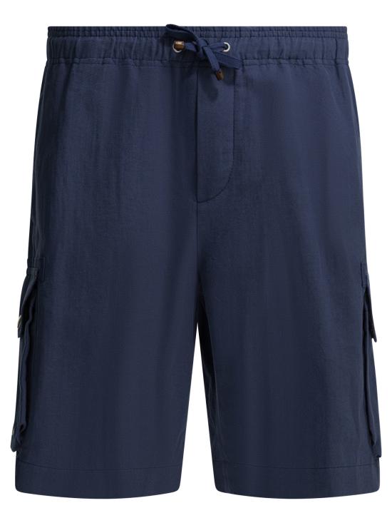 26SS 브루넬로 쿠치넬리 숏팬츠 MH255U0025C2443 Blue
