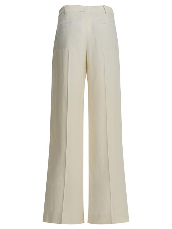 26SS 브루넬로 쿠치넬리 스트레이트 팬츠 MH126P8512C579 White - BRUNELLO CUCINELLI