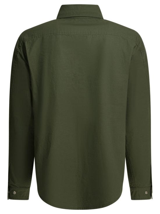 26SS 마니팟투라 체카렐리 긴팔 셔츠 6035 DROLIVE Green - MANIFATTURA CECCARELLI