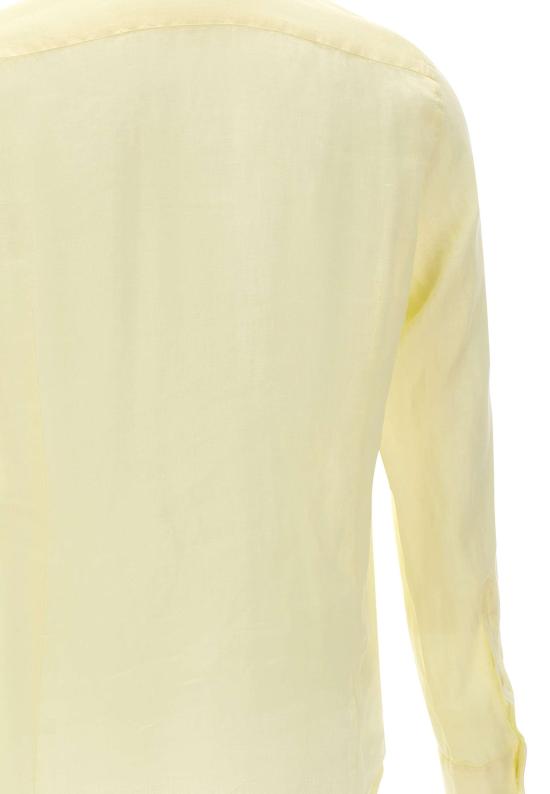 26SS 세인트바쓰 긴팔 셔츠 PAMP001 00556L Yellow - MC2 SAINT BARTH