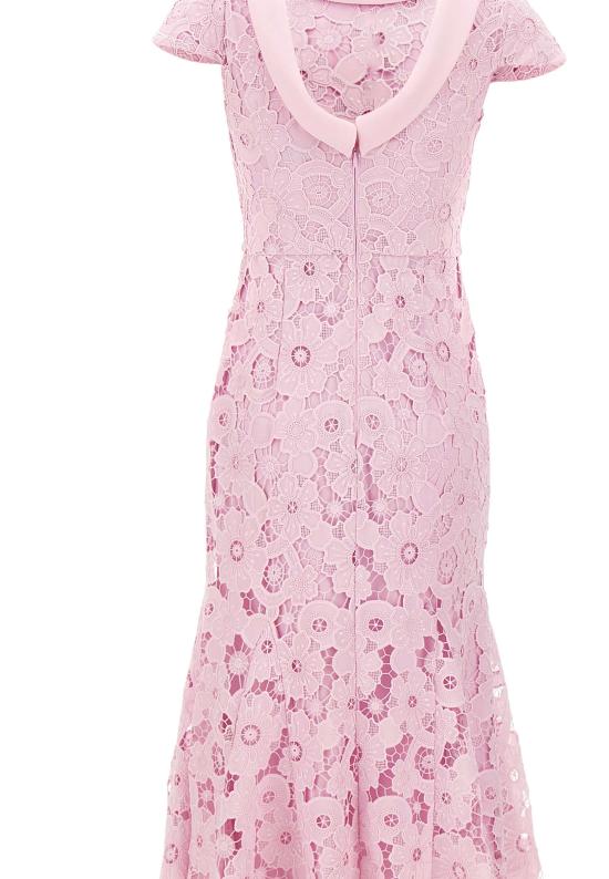 26SS 셀프 포트레이트 미디 원피스 254MP PINK Pink - SELF PORTRAIT