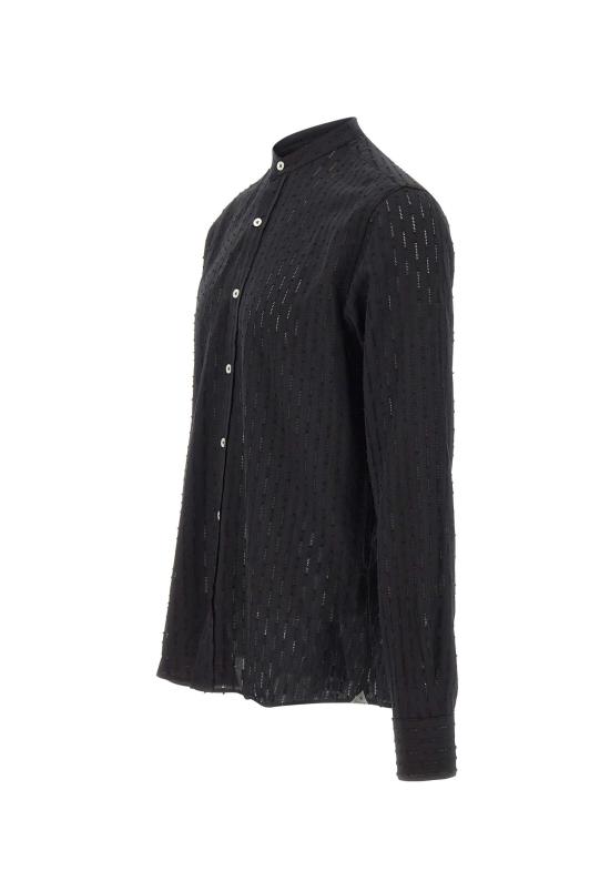 26SS 딸리아토레 긴팔 셔츠 CANNES600017 N3450 Black - TAGLIATORE