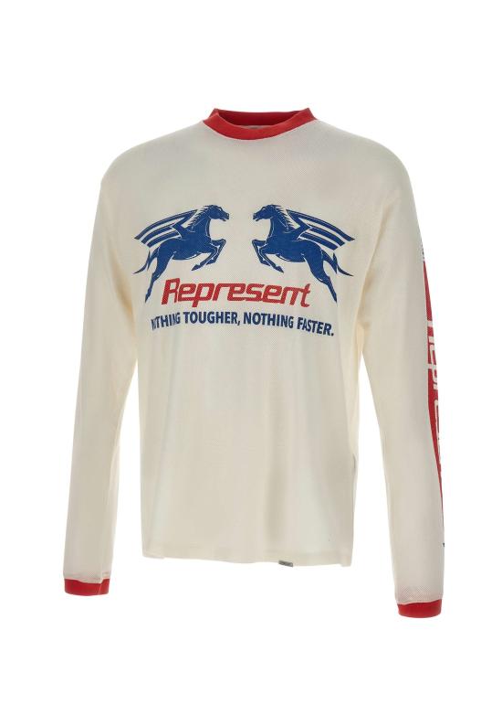 26SS 리프레젠트 스웨터 MLM100781 72 White