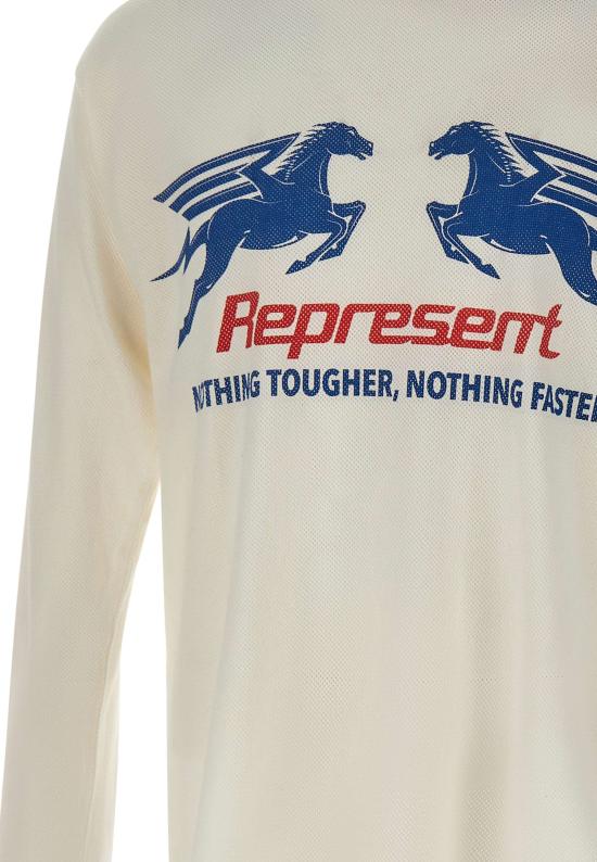 26SS 리프레젠트 스웨터 MLM100781 72 White - REPRESENT