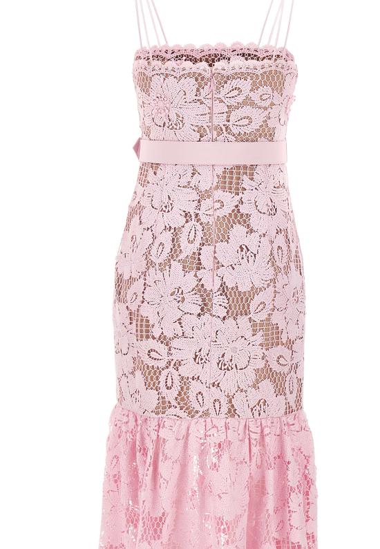 26SS 셀프 포트레이트 미디 원피스 007MAP PINK Pink - SELF PORTRAIT