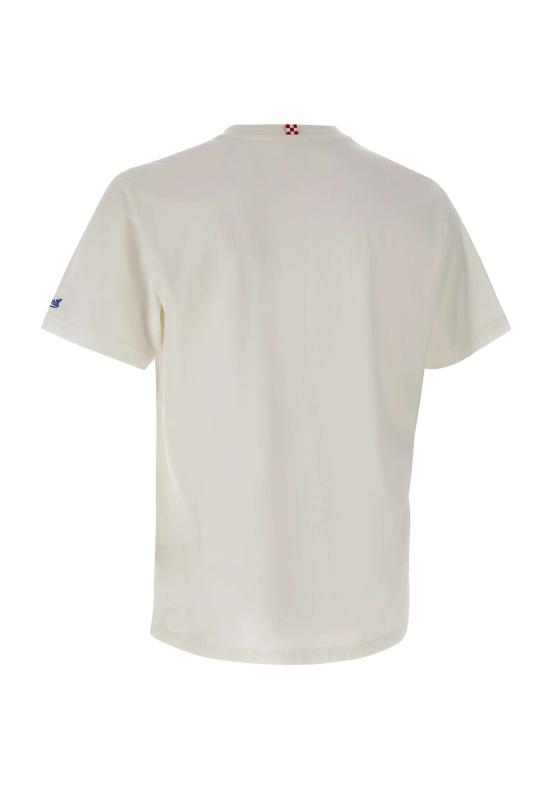 26SS 세인트바쓰 반팔 티셔츠 POT0001 04425L White - MC2 SAINT BARTH