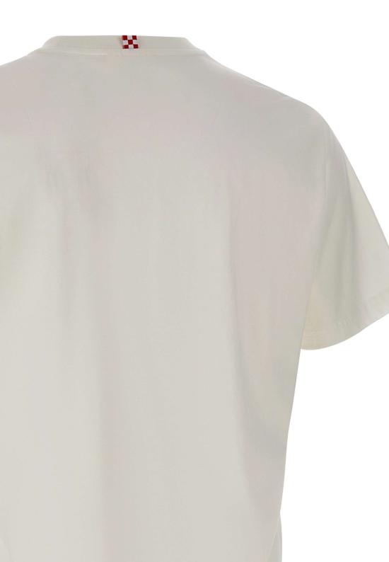 26SS 세인트바쓰 반팔 티셔츠 POT0001 04425L White - MC2 SAINT BARTH