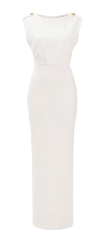 26SS 엘리자베타프랜치 미디 원피스 AM30B62E2 360 Avorio