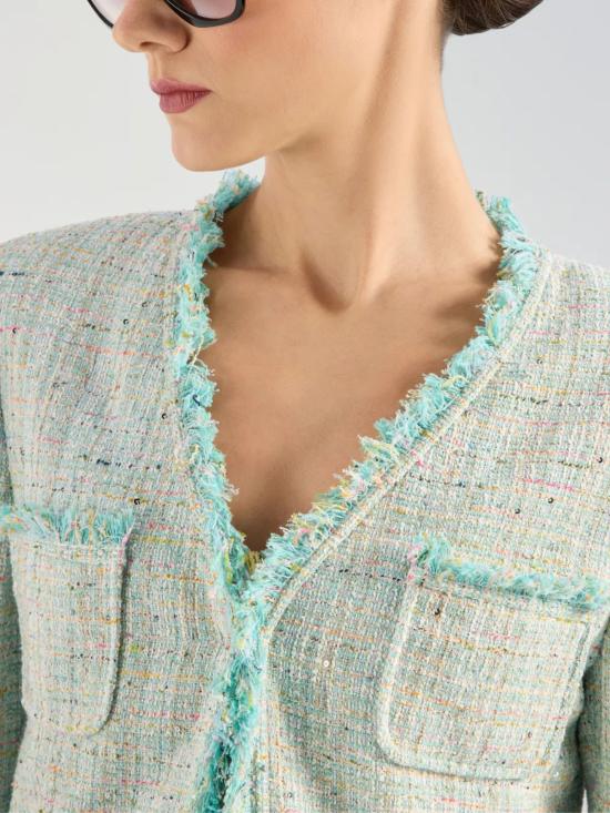 26SS 제니 수트 자켓 80AAQ507 N0735189 Green - GENNY