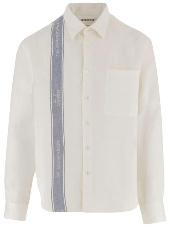 26SS JW앤더슨 긴팔 셔츠 SH0385 PG1898614 White