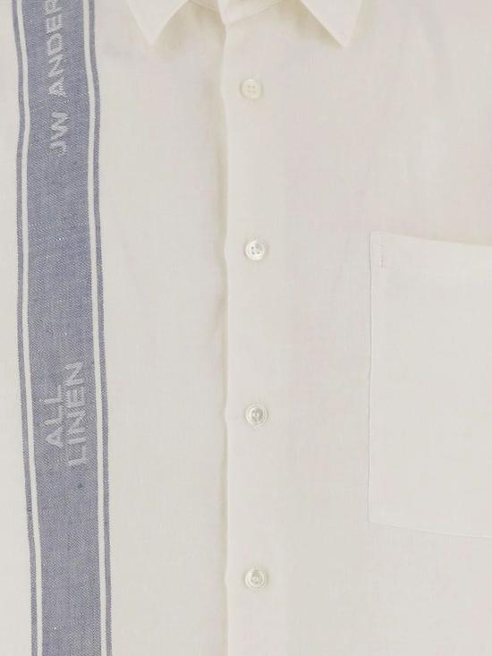 26SS JW앤더슨 긴팔 셔츠 SH0385 PG1898614 White - JW ANDERSON