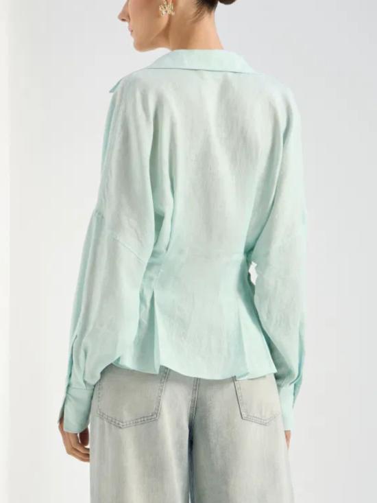 26SS 제니 셔츠 80AAL640 N0750189 Green - GENNY