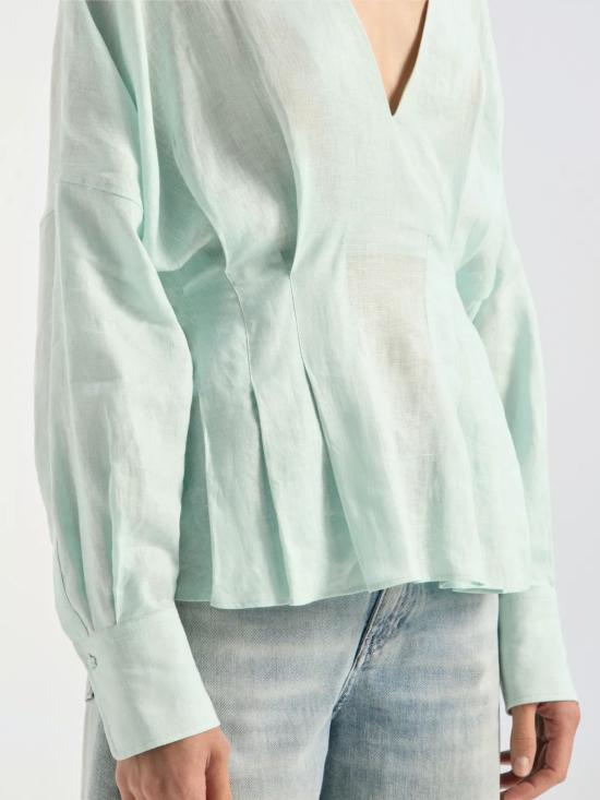 26SS 제니 셔츠 80AAL640 N0750189 Green - GENNY