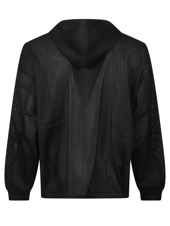 26SS 우영미 후드 티셔츠 W261TS45 749B Black - WOOYOUNGMI