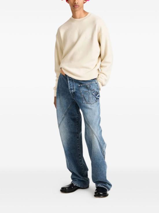 26SS JW앤더슨 긴팔 티셔츠 JW0238 PG1905241 Beige - JW ANDERSON