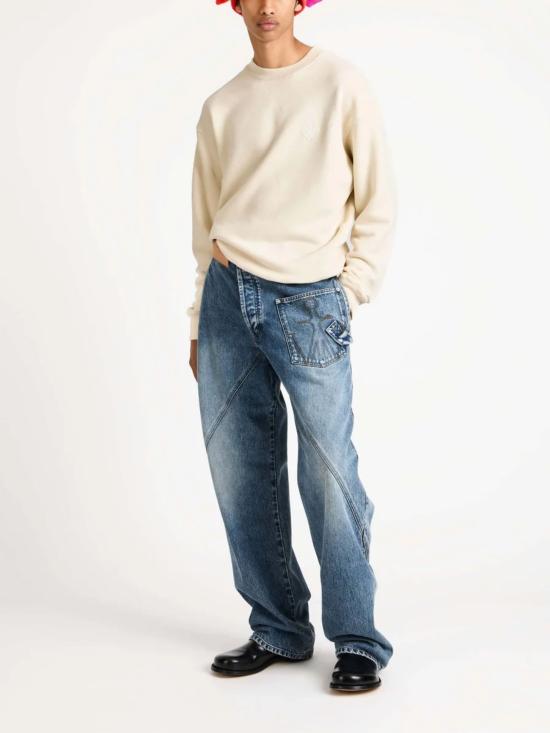 26SS JW앤더슨 긴팔 티셔츠 JW0238 PG1905241 Beige - JW ANDERSON