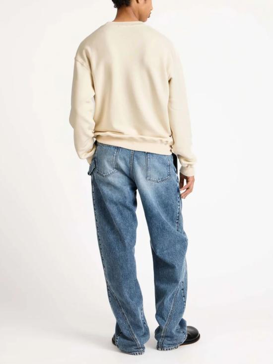 26SS JW앤더슨 긴팔 티셔츠 JW0238 PG1905241 Beige - JW ANDERSON