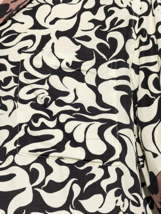 26SS 드리스 반 노튼 반팔 셔츠 2610207423084 900 Black - DRIES VAN NOTEN