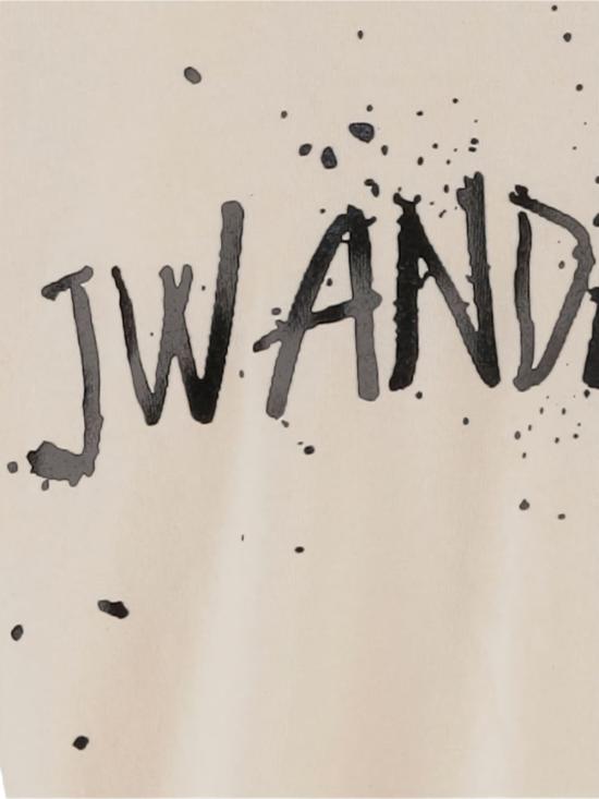 26SS JW앤더슨 반팔 티셔츠 JT0307 PG1936241 Beige - JW ANDERSON