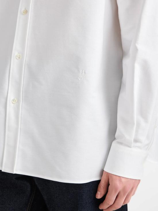 26SS JW앤더슨 긴팔 셔츠 SH0366 PG1726001 White - JW ANDERSON