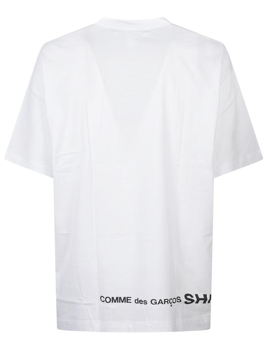 26SS 꼼데가르송 반팔 티셔츠 FQT008051 3 White - COMME DES GARCONS