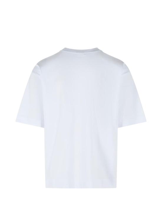 26SS 드리스 반 노튼 반팔 티셔츠 2610211103603 001 White - DRIES VAN NOTEN