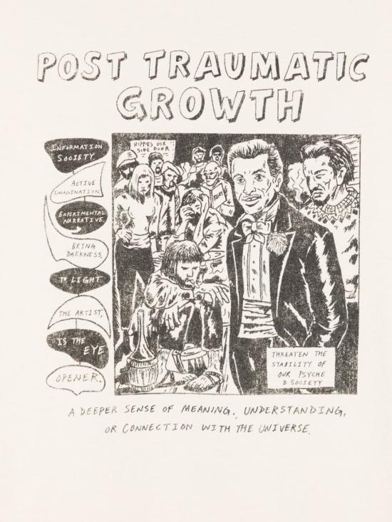 26SS 갤러리 디파트먼트 반팔 티셔츠 TOP008 LIGHTARCHIVALPRINTED Cream - GALLERY DEPT