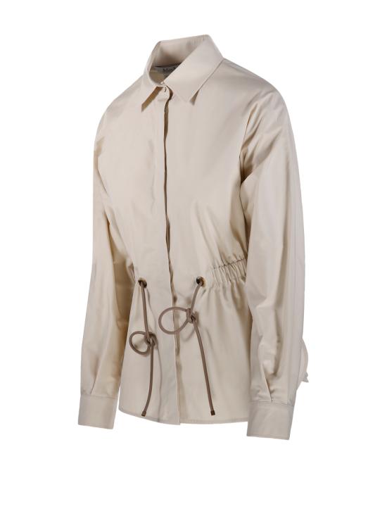 26SS 막스마라 Tazzina 드로스트링 셔츠 2611111052600 013 BEIGE - MAX MARA