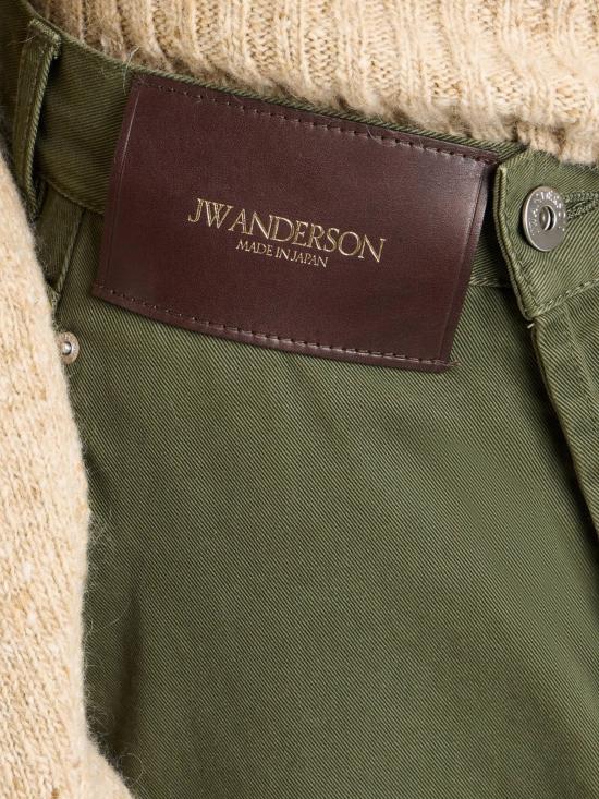 26SS JW앤더슨 데님 팬츠 DT0126 PG1933276 Green - JW ANDERSON