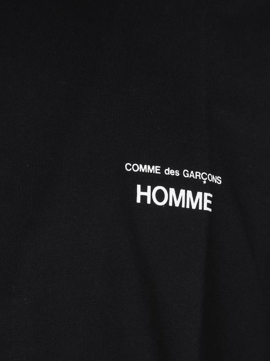 26SS 꼼데가르송 반팔 티셔츠 HQT101051 Black - COMME DES GARCONS